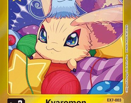 Kyaromon [EX7-003] (Foil) [Digimon LIBERATOR] Supply