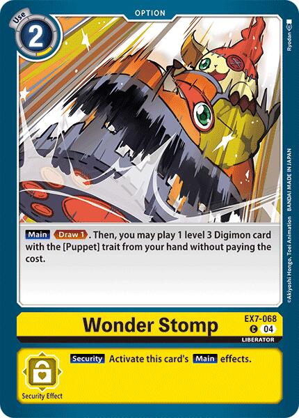 Wonder Stomp [EX7-068] [Digimon LIBERATOR] Supply