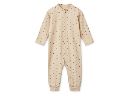 Pyjamas Jumpsuit - Birk - Double Dot Sllver Lining Fashion