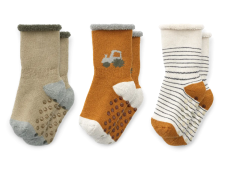 Baby Socks - Eloy - Teddy Dove Blue Mix Online now