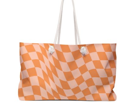 Kaleidoscope- Orange Shebert- Summer Essentials Weekender tote For Discount