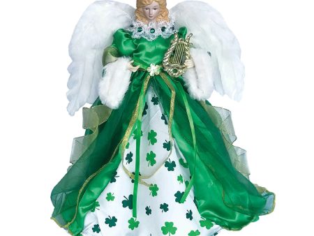 Shamrock Angel - 15  Tree Topper Fashion