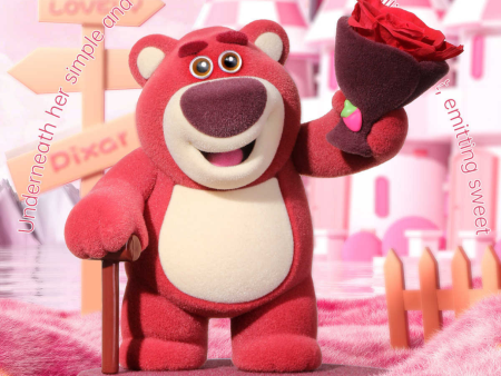 【Open Box】Disney Eternal Flower Series - Lotso Online now