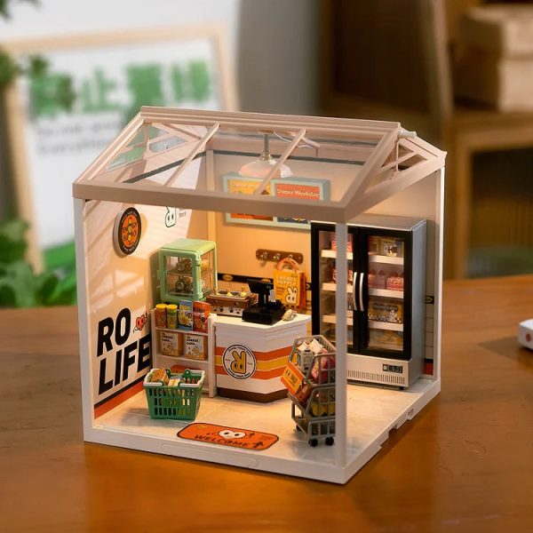 Rolife: Super Store Series Energy-Supply Store DIY Kit Hot on Sale