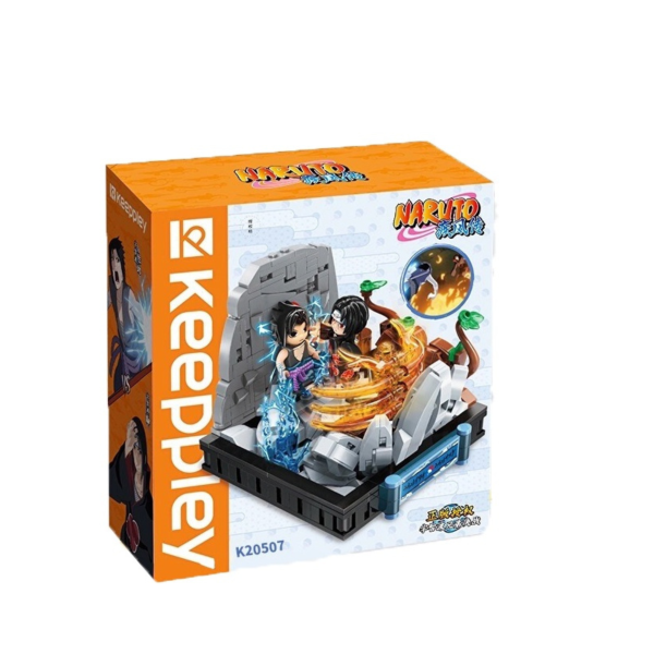 Keeppley X Uchiha Brothers Decisive Battle Building Blocks Toy Set For Cheap