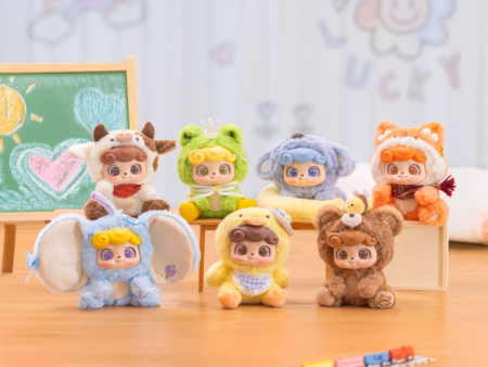 【NEW】Jotoys: Q KID Animal Preschool Plush Series Blind Box Cheap