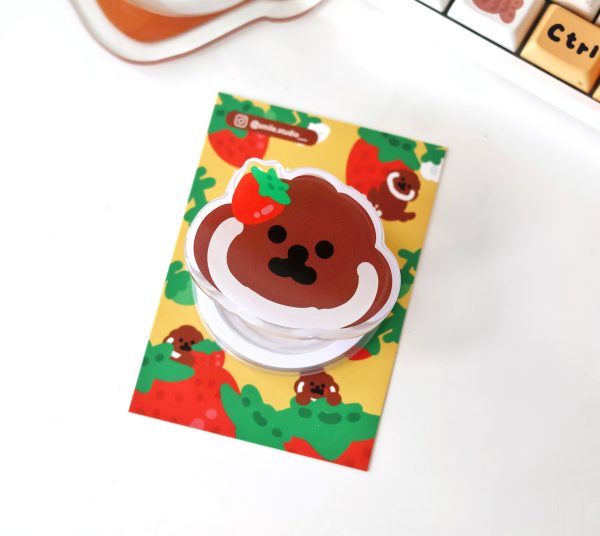 Rice Cake Puppy in Spring Phone Grip For Discount