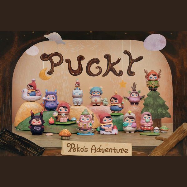 Pop Mart PUCKY Poko s Adventure Series Figures Fashion