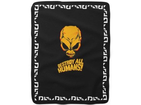 Destroy All Humans! Iconic Crypto Blanket For Sale