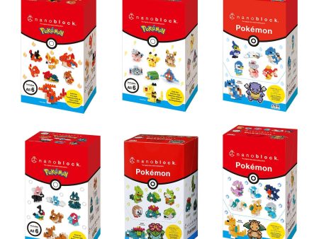 Bandai Pokémon Mininano Assortment (One of Each Type) Discount