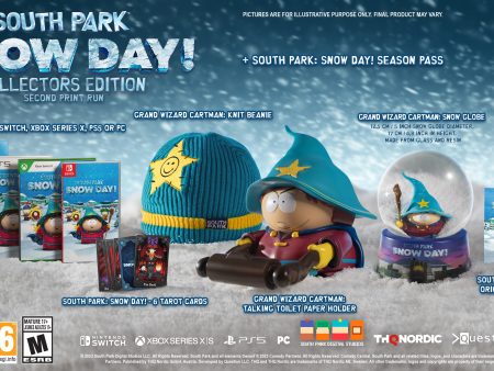 SOUTH PARK: SNOW DAY! Collectors Edition Second Print Run Supply