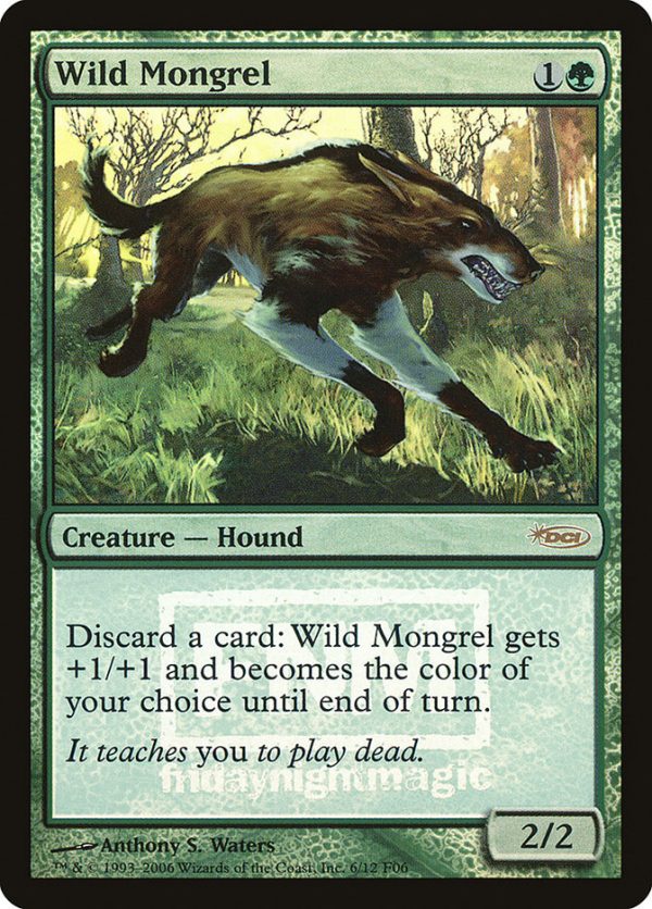 Wild Mongrel [Friday Night Magic 2006] For Discount