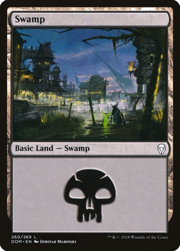 Swamp (260) [Dominaria] Online Sale