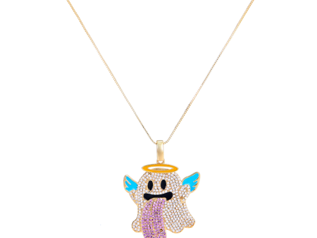 【Artist‘s Ally】GRAF X Wu Boo Ghost Series Necklace Fashion