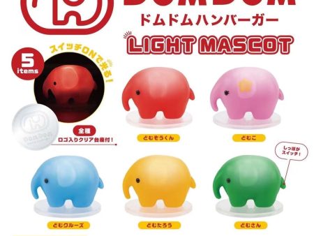 Kenelephant: Dom Dom Elephant Light Mascot Gashapon Online now