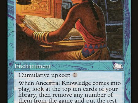 Ancestral Knowledge [Weatherlight] Online now