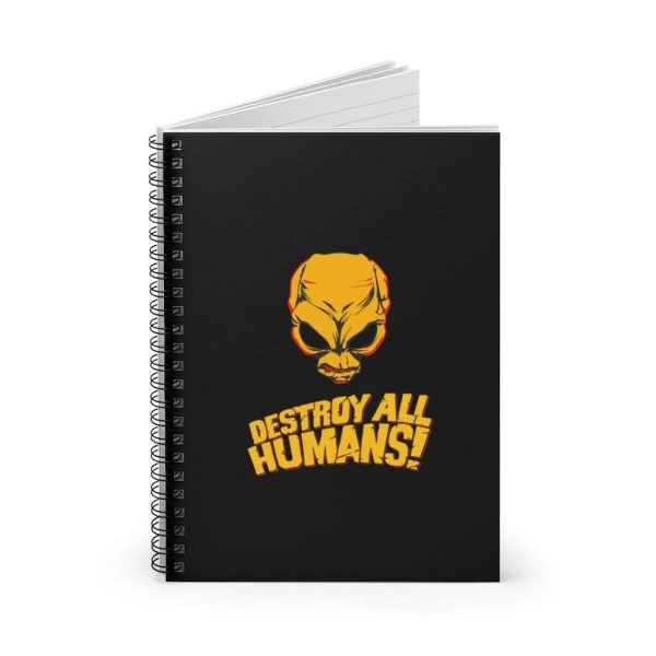 Destroy All Humans! Iconic Crypto Notepad Supply