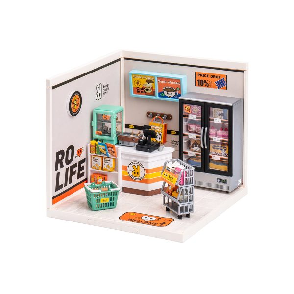 Rolife: Super Store Series Energy-Supply Store DIY Kit Hot on Sale