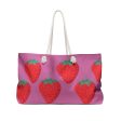 Barbie Pink- Strawberry weekender tote For Cheap