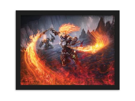 Darksiders Fury Fire Poster For Discount