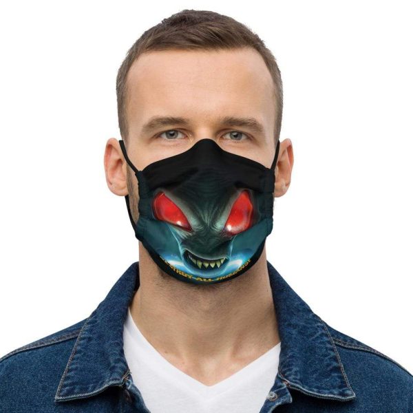 Destroy All Humans! Invader Crypto Face Mask For Cheap