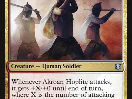 Akroan Hoplite [Conspiracy: Take the Crown] Sale