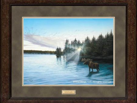 Northern Light—Moose - GNA Premium Print For Cheap