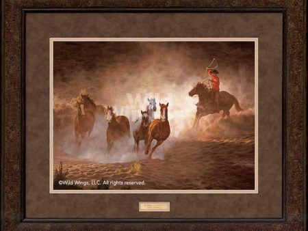 Evening Roundup—Horses - GNA Premium Print Hot on Sale