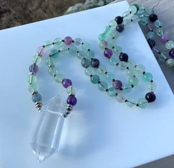 Power Crystal Fluorite - Necklace Fashion