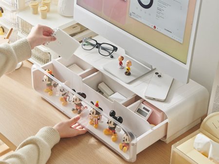 【Limited】Monitor Stand Drawer Blind Box Display Box (with light but no phone holder) For Discount