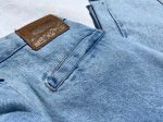 VL056- Pleated Denim Mom Jeans Supply