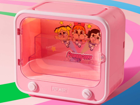 【Limited】Pop Mart CRYBABY × Powerpuff Girls Series-TV Set Luminous Display Container Online Sale