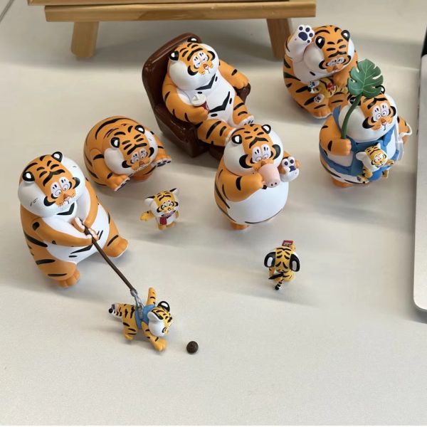 【NEW】FUNISM Fat Tiger Panghu Loving Dad and Dutiful Son Series Blind Box Cheap