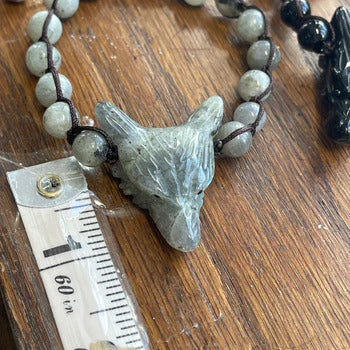 Spirt Animal Wolf Labradorite - Bracelet on Sale