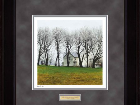 Misty Morning—Spring Trees - Paper Print Hot on Sale