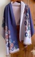 Purple   White Reversible Wrap – Daisy Collection Online Hot Sale