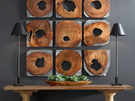 Jungle - Wood Wall Decor (Set of 9) Discount