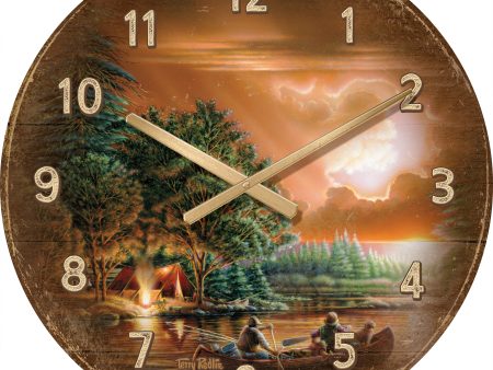 Evening Rendezvous - 21  Round Clock Discount