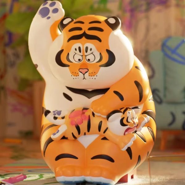 【NEW】FUNISM Fat Tiger Panghu Loving Dad and Dutiful Son Series Blind Box Cheap