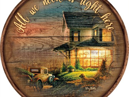 Special Memories - 21  Round Wood Sign Sale