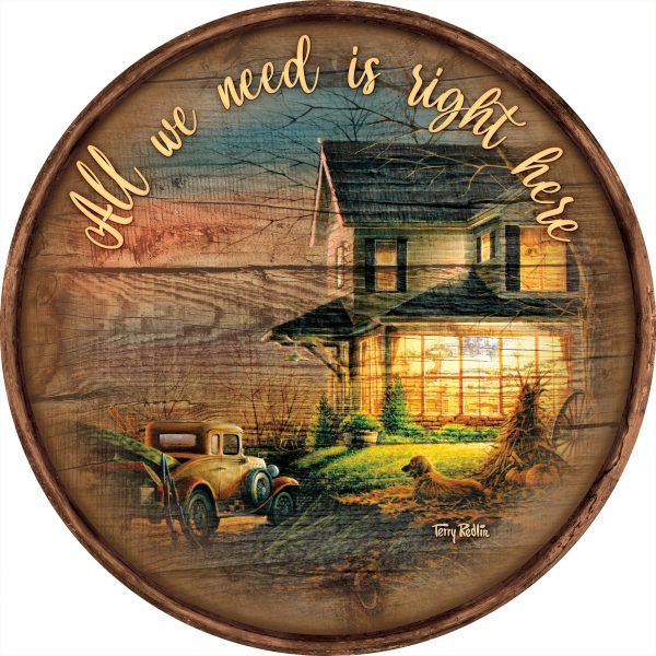 Special Memories - 21  Round Wood Sign Sale