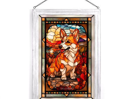 Welsh Corgi - Stained Glass Art For Cheap