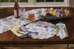 Wildflower - 13  x 19  Oval Scalloped Placemat (Set of 4) Discount