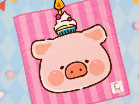 【BOGO】ToyZero+ Lulu The Pig Celebration: Birthday Cake Handkerchief Sale