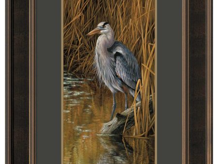 Blue Heron - Limited Edition Paper For Sale