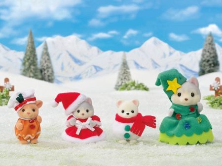 【NEW】Calico Critters Happy Christmas Friends Cheap