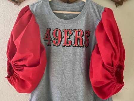 49ers Color Block Reworked Puff Sale