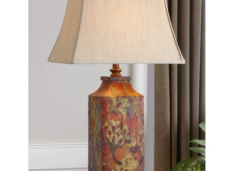 Colorful Flowers - Table Lamp Discount