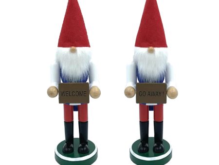 Welcome   Go Away Gnome - 12  Nutcracker For Discount