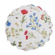 Wildflower - 17  Scalloped Round Placemat (Set of 4) Discount